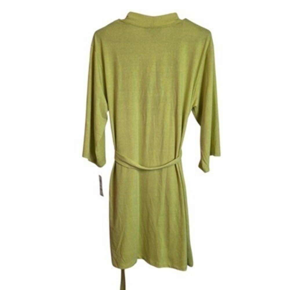 INC International Concepts Intimates Green Shimmer Robe & Cami Set Size 2pc - Picture 5 of 16